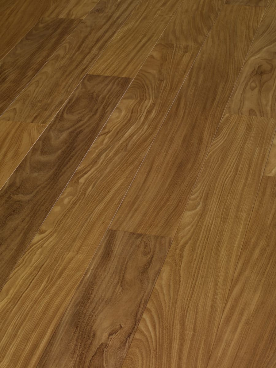 parquet AFRORMOSIA exotique couleur brun jaune