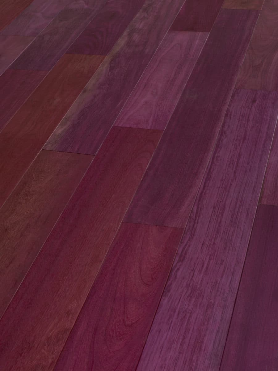 parquet AMARANTE violet brun exotique Amérique du sud