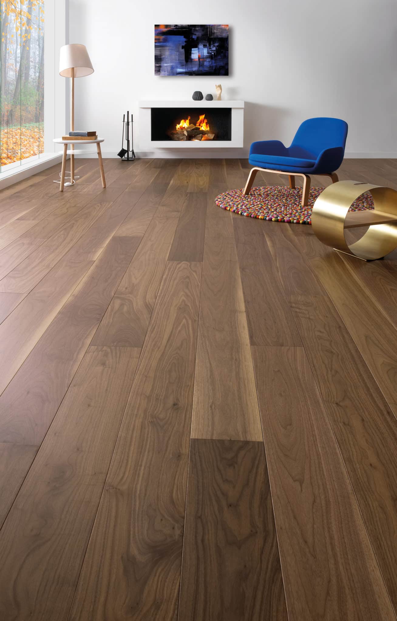 WALNUT warm contrasting brown charm