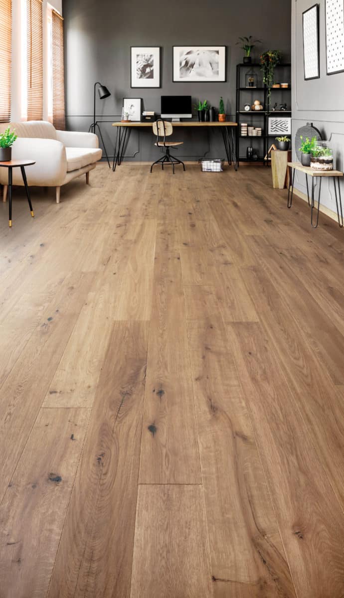 parquet APENNINES gris huilé fumé