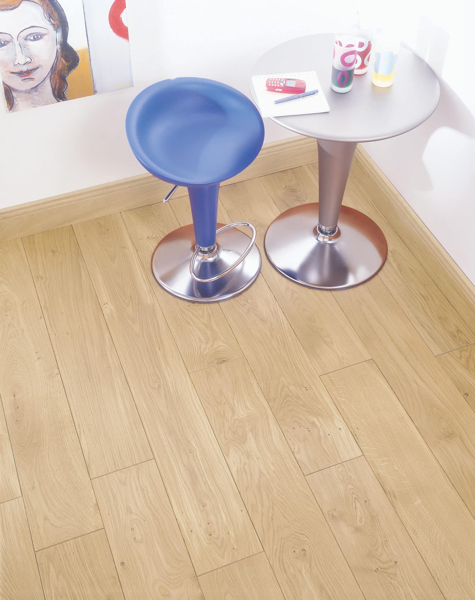parquet chêne rustique clair bois naturel