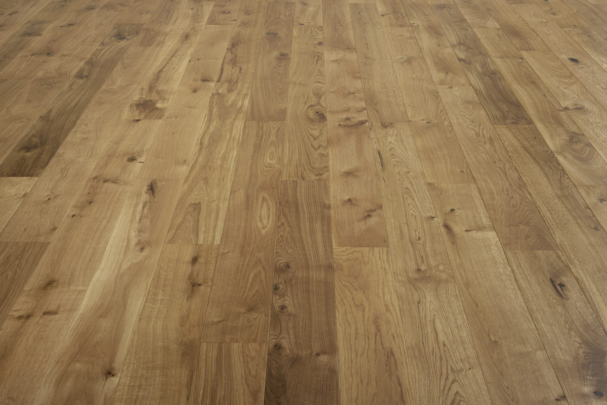 Design Parquet - CROZON - Anglaise - Chêne - RU.CA - 2 CH - Huilé Natura claire - Brossé - Primo - ZOOM 1