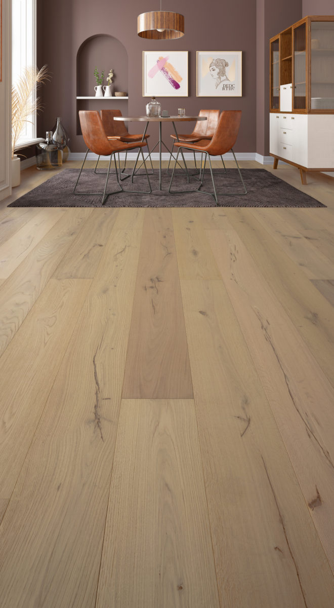 Design Parquet - TIGNES - CA - Structuré - Traces de sciage - Raboté main - Vernis incolore - Mountains -
