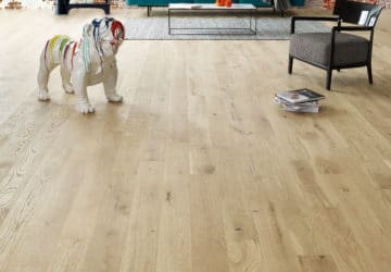 DOLOMITES structured natural wood parquet in industrial style
