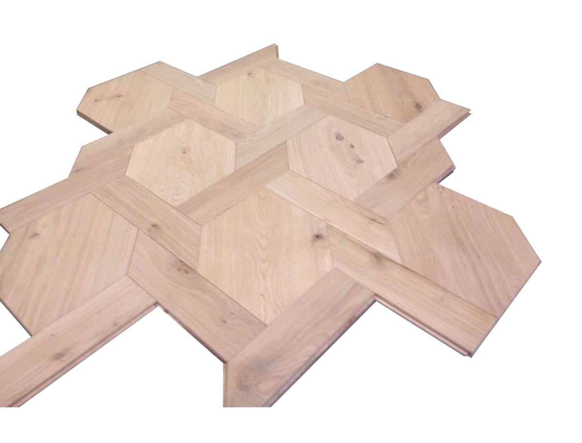 panneau sur mesure Hexagone parquet