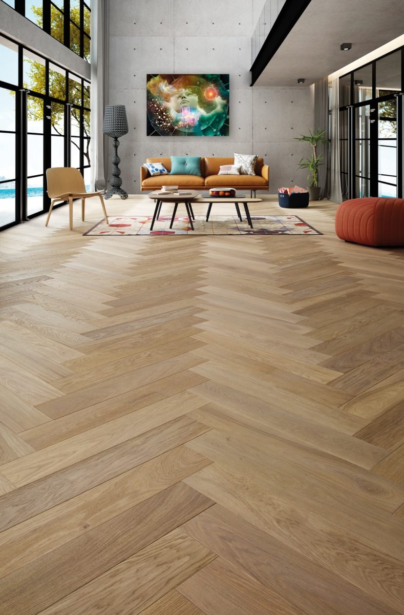 JASMIN character oiled band saw effect Design Parquet