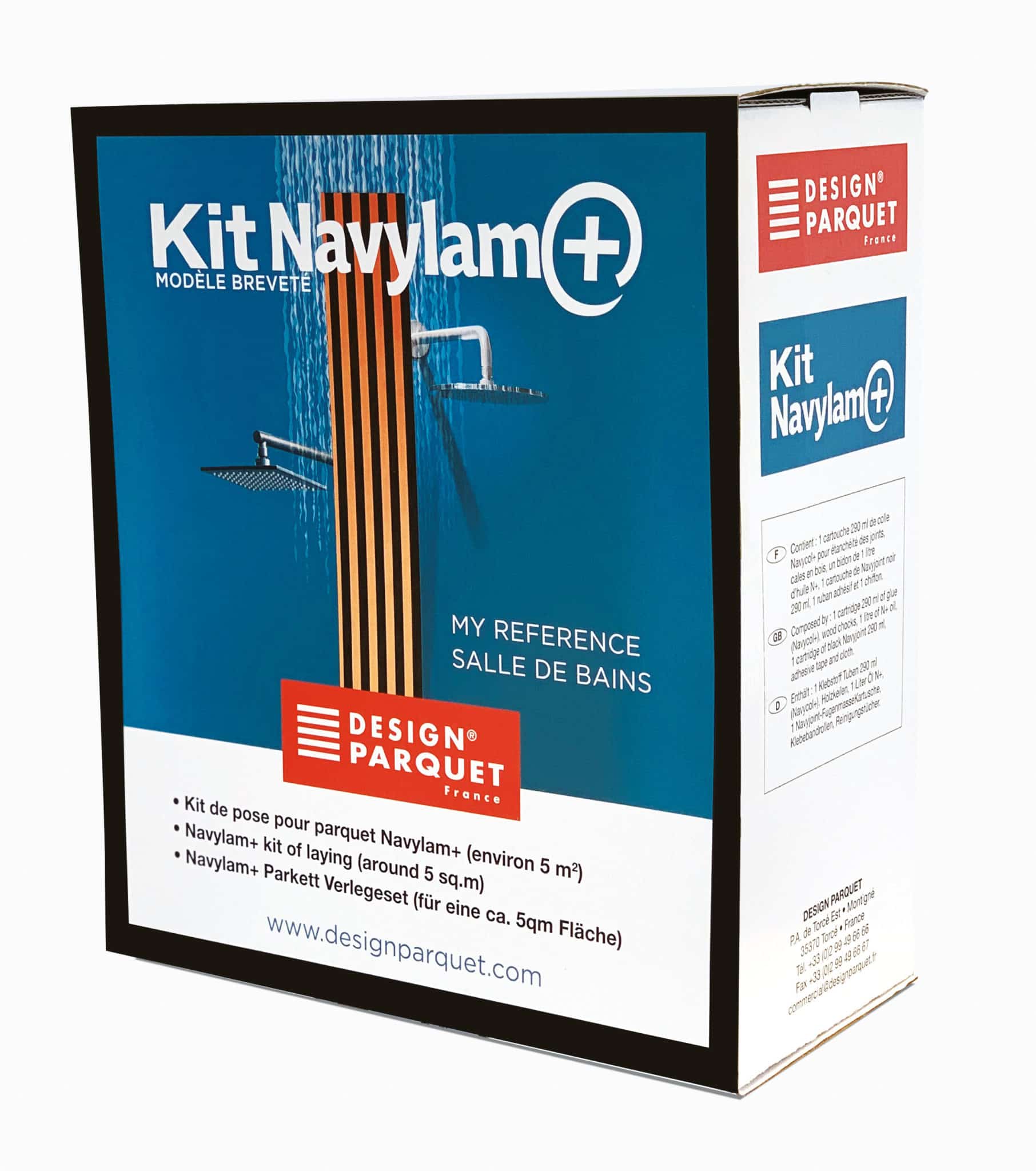 Kit parquet Navylam salle de bains