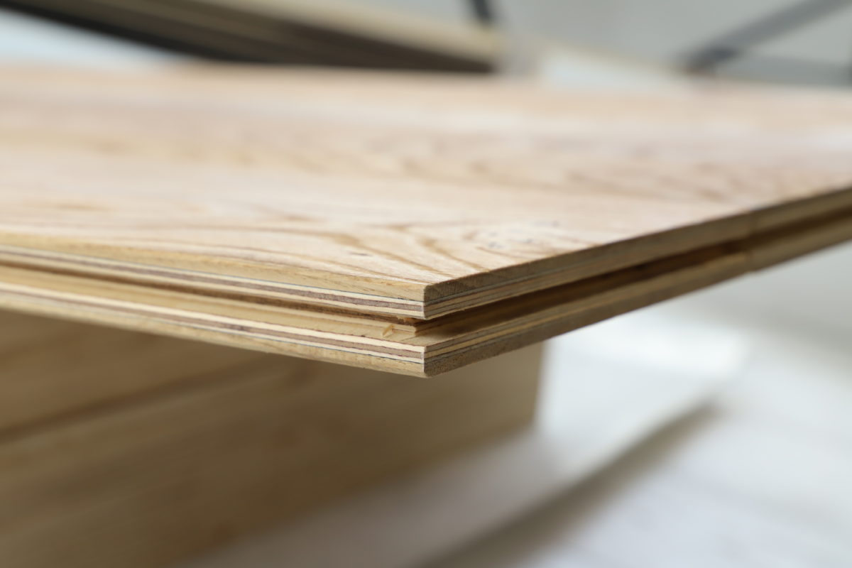 Mezzanine-Design Parquet- Double face : parement et contreparement, 2 finitions possibles