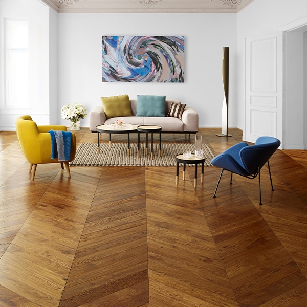 parquet Cognac Point de Hongrie