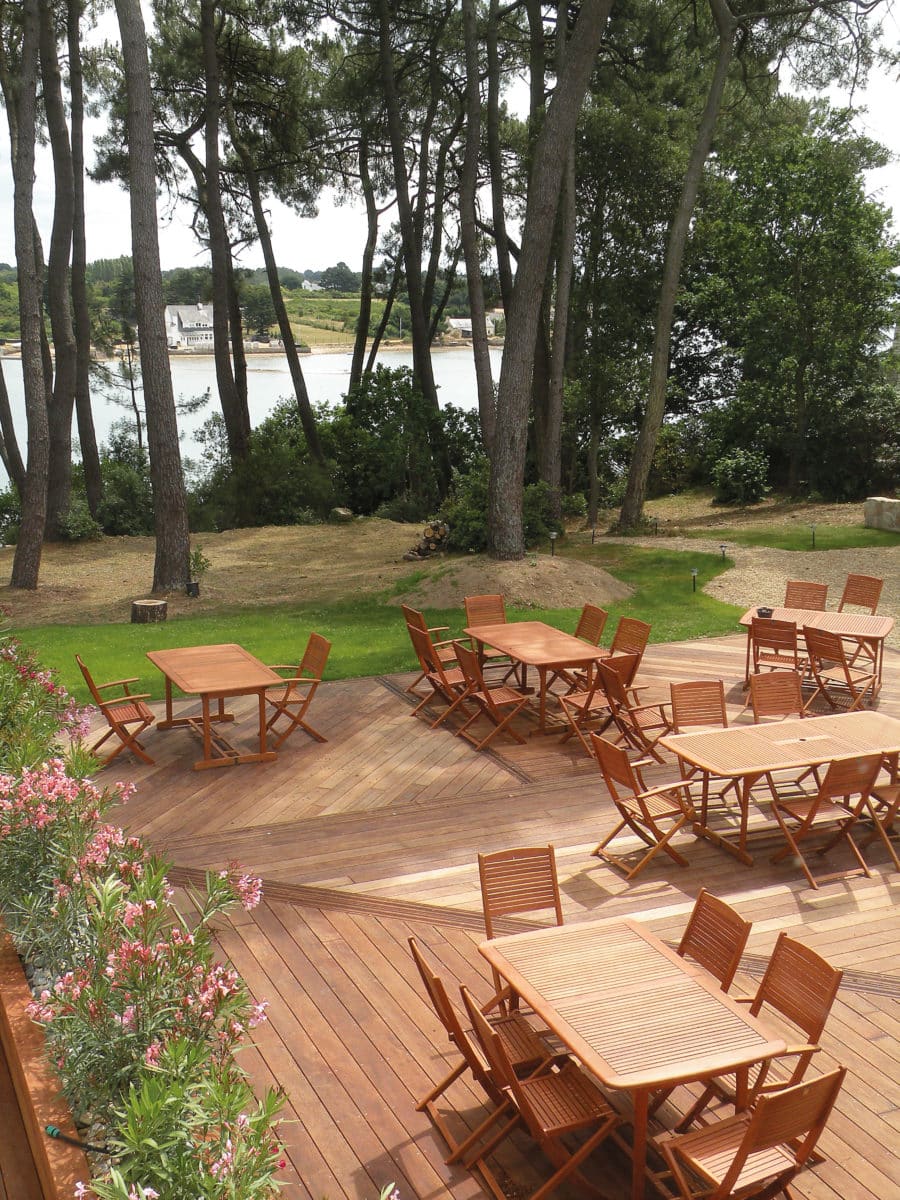 Lame de terrasse decking bois exotique