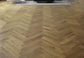 parquet VILLAGE chêne bâton rompu teinté vernis mat